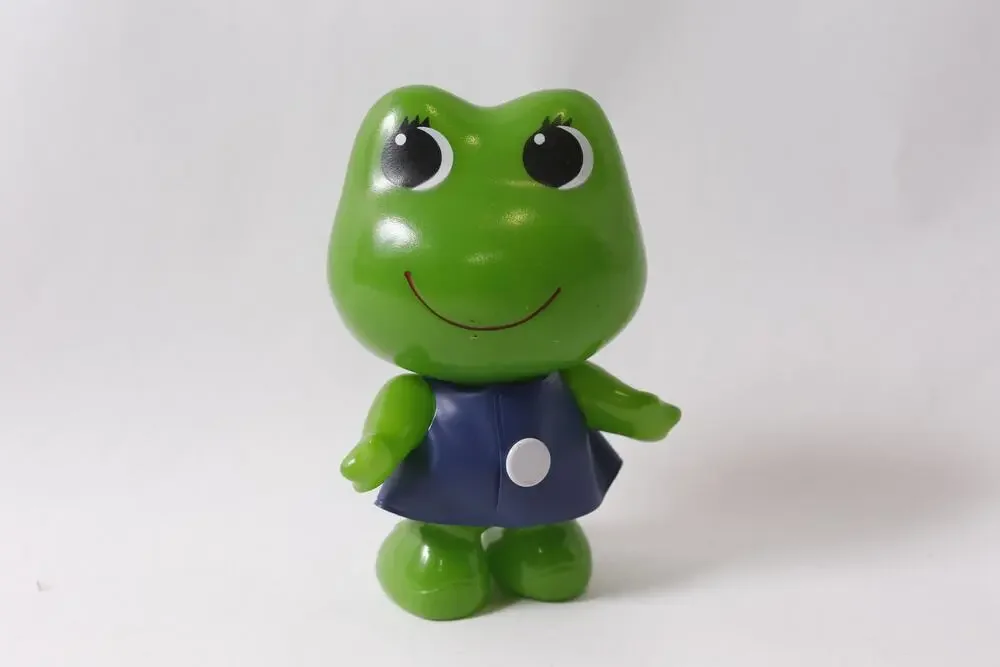 Vintage Kowa Japan Kero Chan Frog Mascot Figure ~ 260721-WH 177